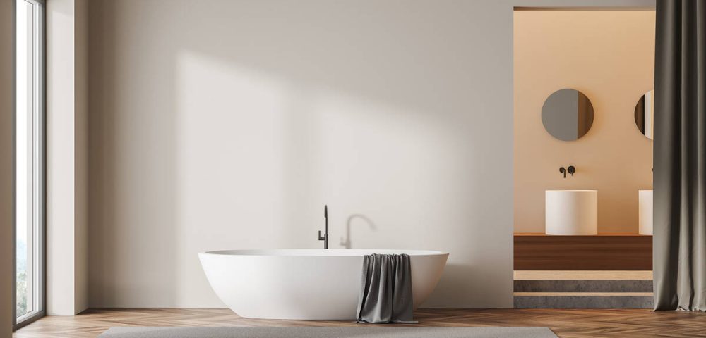 Parquet flooring in the bathroom: luxurious, practical and sturdy